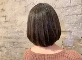 ミディアム パーマ 銀座No.1髪質改善 縮毛矯正/本木のヘアスタイル