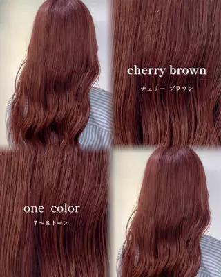 セミロング カラー カット/縮毛 矯正/表参道/麻衣のヘアスタイル