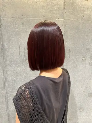 カラー YUME/綱島 /レイヤーカットのヘアスタイル