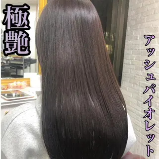 セミロング カラー Soleria 田中慎一のヘアスタイル