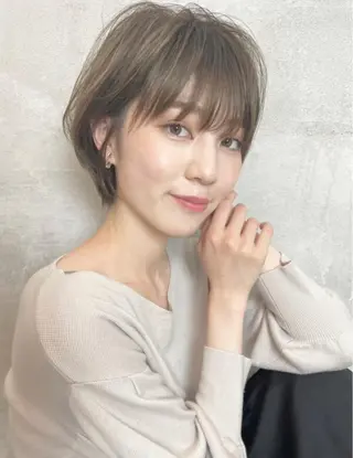 カラー 前野 早紀のヘアスタイル
