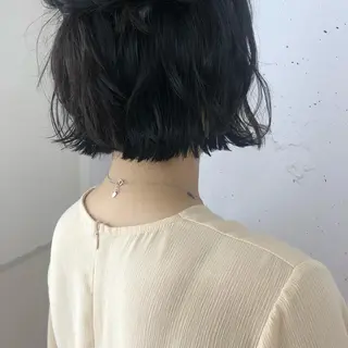 ショート 顔周りの垢抜けヘア 立山愛梨のヘアスタイル