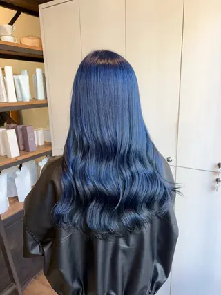 ロング カラー たなか もえなのヘアスタイル