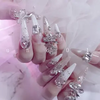 ネイル 梅田🦄中崎町🩵 u n o 0 1のネイルデザイン