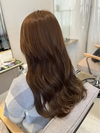 ロング 特化✨透明感カラー 白髪染め✨住田緋菜のヘアスタイル