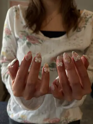 ネイル handsome所属・miura ichikaのネイルデザイン