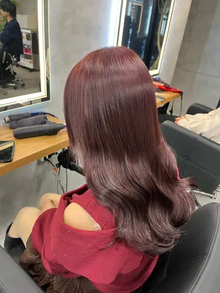カラー 札幌ブリーチなし 👑ヒリュウのヘアスタイル