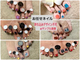 ネイル フルリール 【プライベートサロンのネイルデザイン