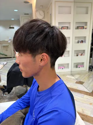 メンズ メンズ/パーマ/ ウルフ/伊武紀のヘアスタイル