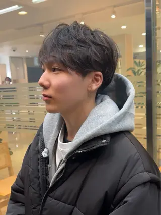 ショート [メンズ限定] ASH瀬谷大久保誠人のヘアスタイル