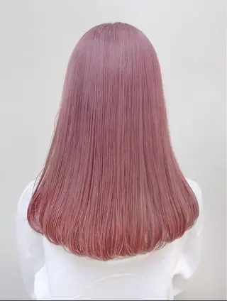 セミロング カラー 似合わせカット Rinka🌻のヘアスタイル