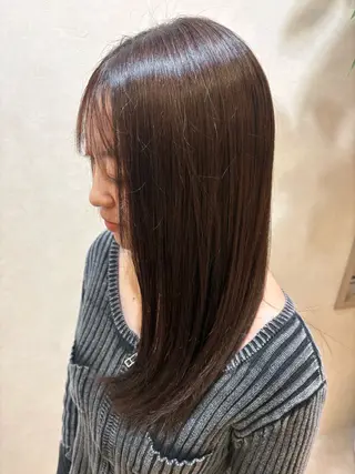 ロング り このヘアスタイル