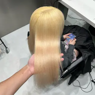 ミディアム カラー ✨髪質改善艶カラー✨ リュウトのヘアスタイル