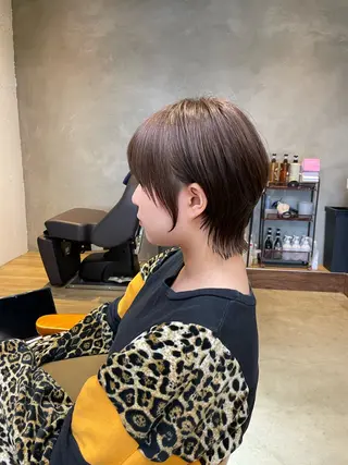 ショート カラー 【ショートカット 美髪矯正】今井隆太のヘアスタイル