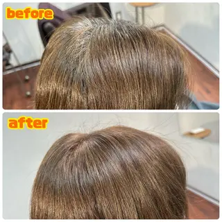 カラー 三原 友美のヘアスタイル