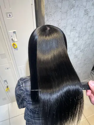 セミロング カラー 🇰🇷失敗履歴再生 髪質改善七星🇰🇷のヘアスタイル