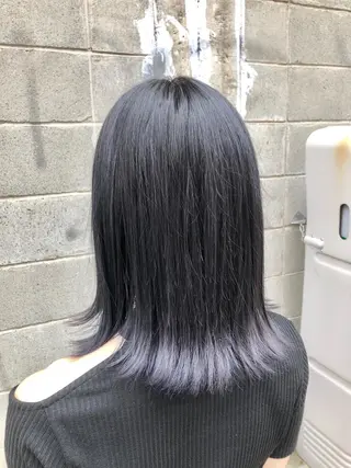 カラー ダブルスキルエクステ /羽エクステ白石宇由のヘアスタイル