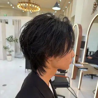 パーマ メンズ 滝沢 智希のヘアスタイル
