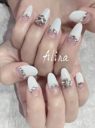 ロング Alina エリナのネイルデザイン