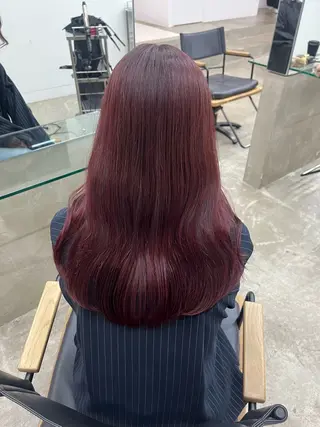 ロング カラー XIA AIMIのヘアスタイル