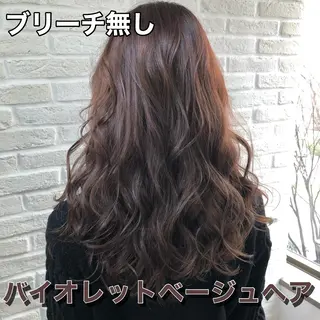 セミロング カラー Soleria 田中慎一のヘアスタイル