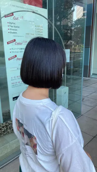 ショート カラー 🌟東銀座マンツーマ ン🌟タカナシのヘアスタイル