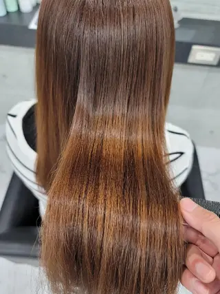 ロング カラー パーマ ❇️安達 優心❇️ レイヤー/艶髪特化のヘアスタイル