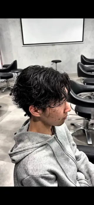 パーマ 斎藤 光のヘアスタイル