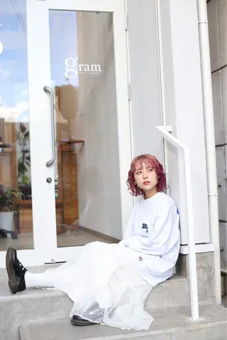 ショート 山口 美咲のヘアスタイル