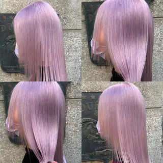 ロング カラー れい🫧 ハイトーン特化のヘアスタイル