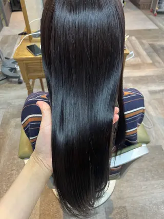 ロング カラー こと 🐰のヘアスタイル