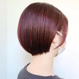 ショート 韓国ヘア /男女☘️ 細江 美紅のヘアスタイル