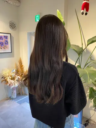 ロング カラー 当日予約大歓迎💗 依田瑞希のヘアスタイル