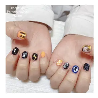 ショート ネイル 👑enen style👑のネイルデザイン
