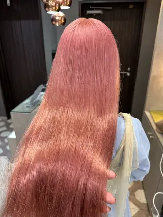 ロング カラー AYAKASA 暖色カラー/レイヤーのヘアスタイル