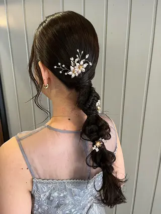 ヘアアレンジ 田中 結月のヘアスタイル