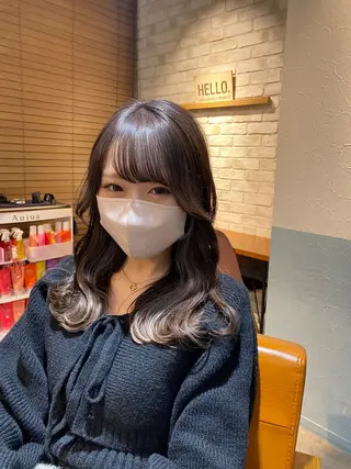 カラー 🐻結んで可愛い hair EMI🐻のヘアスタイル