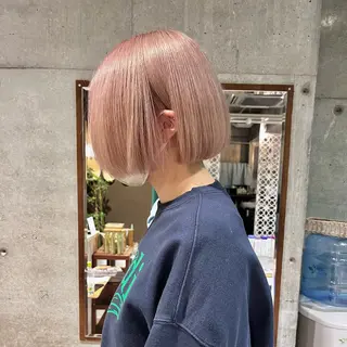 ミディアム カラー 堺 鳳 ママ美容師 yukariのヘアスタイル