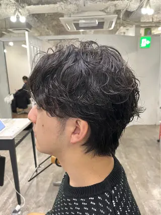 パーマ メンズ 💜垢抜けメンズパー マ💜Sakuraのヘアスタイル