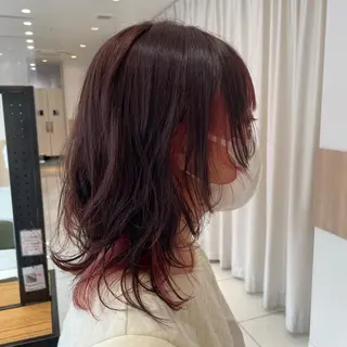 ミディアム 💗モデルカット 募集中のヘアスタイル