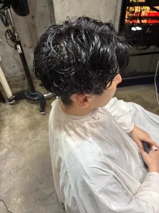 パーマ 原宿×メンズカット tsuguのヘアスタイル