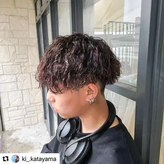 ミディアム カラー メンズ 🩷Eny terrace🩷のヘアスタイル