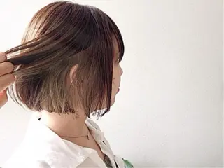 ショート カラー パーマ ヘアアレンジ キッズ premier modelsのヘアスタイル