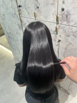 ロング カラー 透明感カラー/ カット🎀あつこ🎀のヘアスタイル
