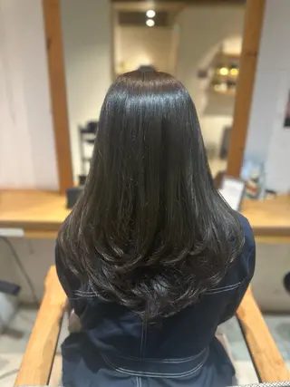 セミロング 林 耕太郎のヘアスタイル