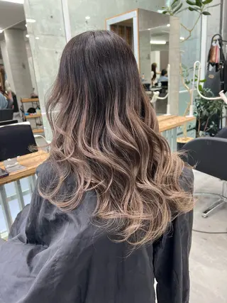 ロング カラー welring hair salonのヘアスタイル