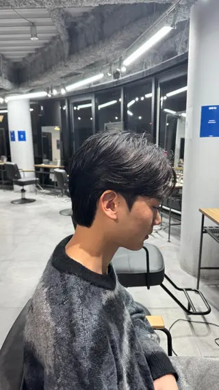 ショート パーマ メンズ 韓国特化 なおきのヘアスタイル