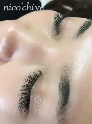 マツエク・マツパ nico'chiyo ホソカワエーコのマツエク・マツパデザイン