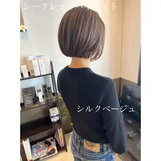 ショート カラー 坂井田 浩樹のヘアスタイル