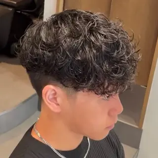 メンズ メンズ専門/パーマ 特化/栄/北出瑞貴のヘアスタイル